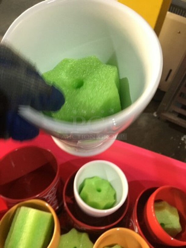 ALL ONE MONEY! Assorted Ceramic Vases & Metal Buckets! With Sterilite Poly Bin! - Image 3 of 9