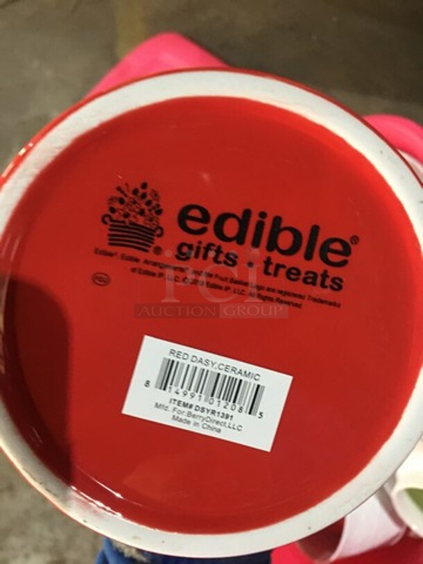 ALL ONE MONEY! Assorted Ceramic Vases & Metal Buckets! With Sterilite Poly Bin! - Image 10 of 11