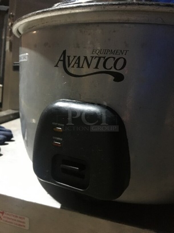 Avantco Commercial Countertop Electric Rice Cooker! Model 177RC3060! 120V! - Image 6 of 8