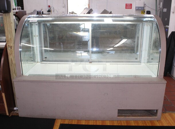 WOW! Commercial Sliding Glass Door Deli Case. 72x35x50. 115V.60Hz.  Tested And Working! Buyer Must Remove. Shipping Is Not Available.