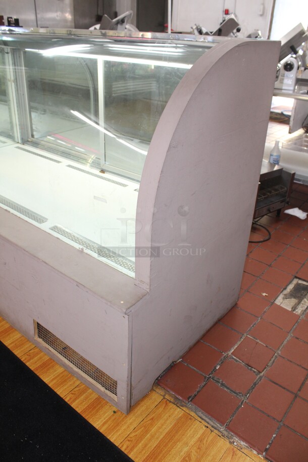 WOW! Commercial Sliding Glass Door Deli Case. 72x35x50. 115V.60Hz.  Tested And Working! Buyer Must Remove. Shipping Is Not Available. - Image 2 of 8