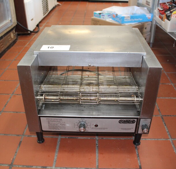 FANTASTIC! Star Holman Commercial Stainless Steel Conveyor Toaster. 18.5x17.25x15.5. 110V/60Hz. Tested And Working! Shipping Is Not Available.
