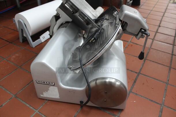 FABULOUS! Hobart Model 1812 Commercial Countertop Meat/Cheese Slicer With Sharpener. 23.5x18.5x19. 120V.60Hz. Tested And Working! Shipping Is Not Available. - Image 2 of 7