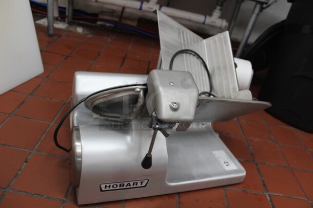 FABULOUS! Hobart Model 1812 Commercial Countertop Meat/Cheese Slicer With Sharpener. 23.5x18.5x19. 120V.60Hz. Tested And Working! Shipping Is Not Available. - Image 3 of 7