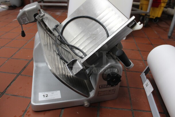 FABULOUS! Hobart Model 1812 Commercial Countertop Meat/Cheese Slicer With Sharpener. 23.5x18.5x19. 120V.60Hz. Tested And Working! Shipping Is Not Available. - Image 6 of 7
