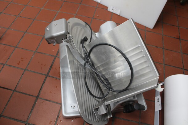 FABULOUS! Hobart Model 1812 Commercial Countertop Meat/Cheese Slicer With Sharpener. 23.5x18.5x19. 120V.60Hz. Tested And Working! Shipping Is Not Available. - Image 7 of 7