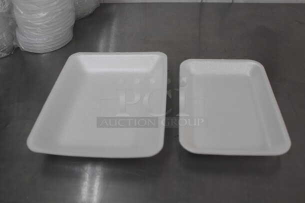 ALL ONE MONEY! 2 Sizes Styrofoam Trays. Shipping Is Not Available. - Image 1 of 2