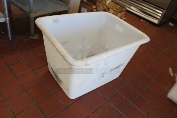 Commercial Heavy Duty Plastic Tub. 32x24x20. Shipping Is Not Available. - Image 2 of 3