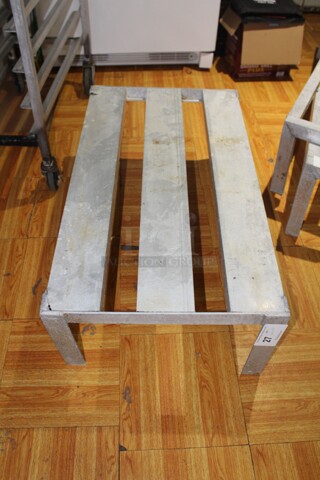 Commercial Aluminum Dunnage Rack. 36x20x12 Shipping Is Not Available.