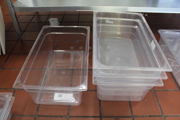 4 Vigor Commercial Full Size Plastic Inserts. 12.5x20.5x7.5. 4X Your Bid! Shipping Is Not Available.