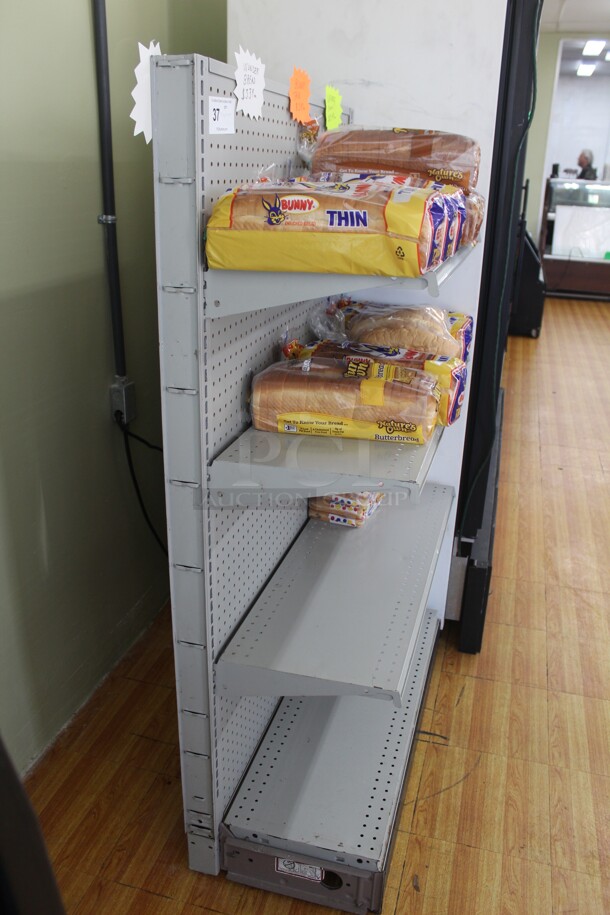 GREAT! Commercial Market/Convenience Store Shelving. 37.5x16x60. Buyer Must Remove.Shipping Is Not Available.  - Image 2 of 3