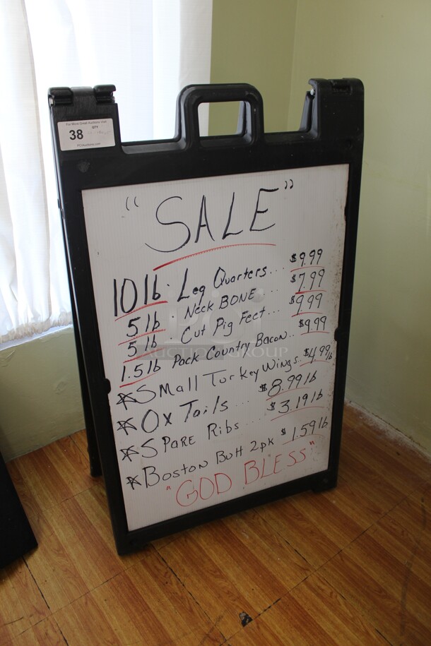 Commercial Signboard. 26.5x13x45  Shipping Is Not Available. - Image 1 of 3