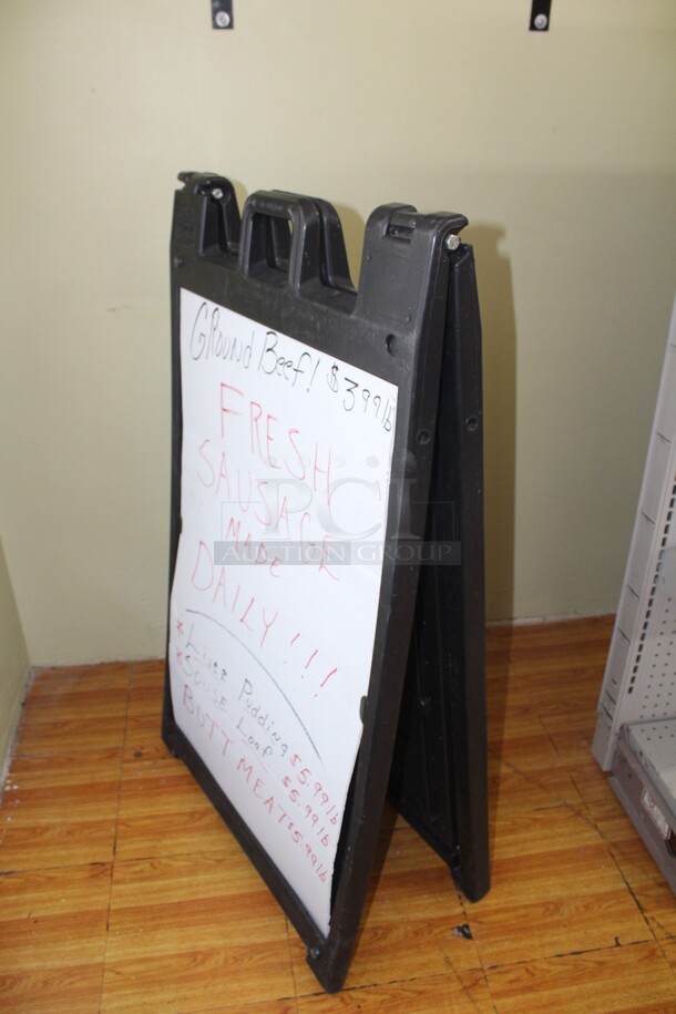 Commercial Signboard. 26.5x13x45  Shipping Is Not Available. - Image 3 of 3