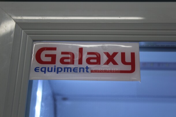 WOW! Like New Galaxy Equipment Model GDN-5 Commercial Single Glass Door Refrigerated Merchandising Cooler. 16x16.5x74. 120V/60Hz. Tested And Working! Buyer Must Remove. Shipping Is Not Available. - Image 2 of 4