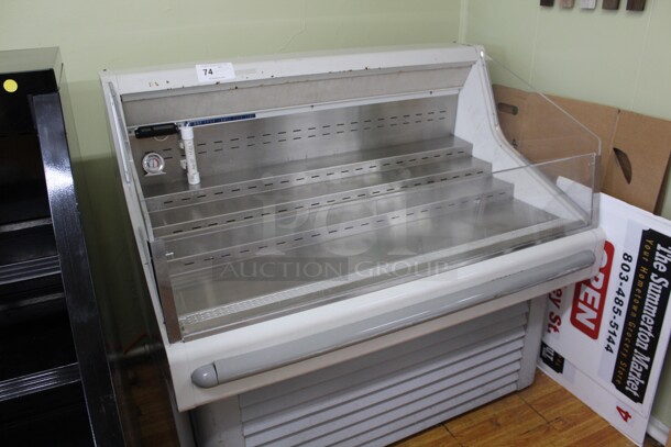 FANTASTIC! Hussmann Model SHM-4 Commercial Open Air Grab And Go Refrigerated Merchandiser. 48x31.5x42.5. 115V/60Hz. Tested And Working! Buyer Must Remove! Shipping Is Not Available.  - Image 2 of 4