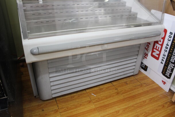 FANTASTIC! Hussmann Model SHM-4 Commercial Open Air Grab And Go Refrigerated Merchandiser. 48x31.5x42.5. 115V/60Hz. Tested And Working! Buyer Must Remove! Shipping Is Not Available.  - Image 3 of 4