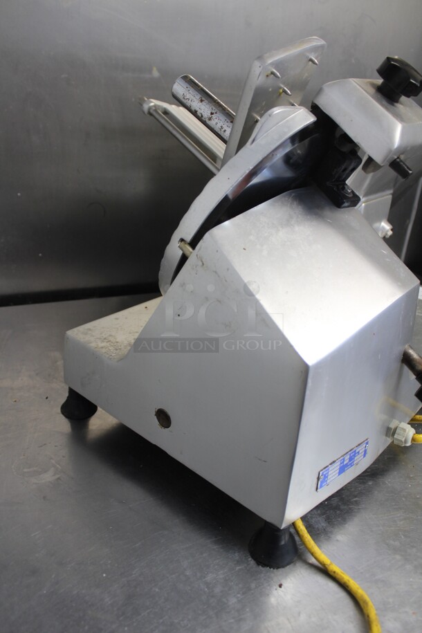 WOW! Commercial Countertop Meat/Cheese Slicer With Sharpener. 24x17x17. 115V/60Hz. Tested And Working!  Shipping Is Not Available. - Image 5 of 5