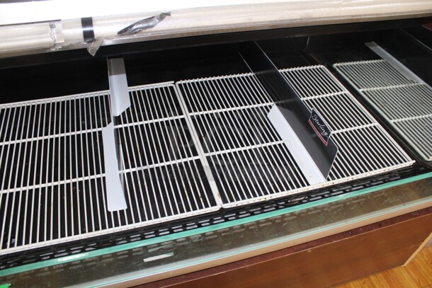 TERRIFIC! Structural Concepts Encore Series Model HOU7452R Commercial Sliding Door Deli Case With Open Air Grab And Go Merchandiser. 76x41x52.5. 220V/60Hz. Tested And Working! Buyer Must Remove. Shipping Is Not Available. - Image 3 of 9