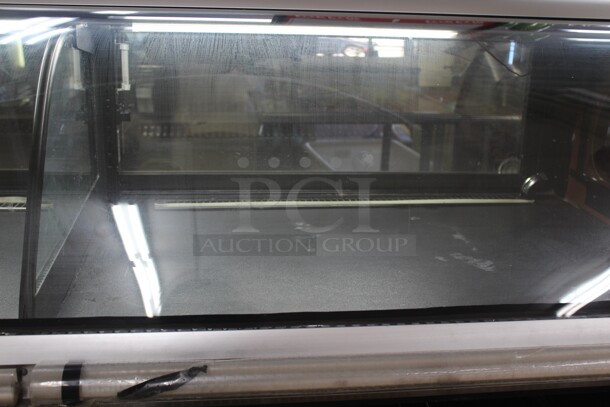 TERRIFIC! Structural Concepts Encore Series Model HOU7452R Commercial Sliding Door Deli Case With Open Air Grab And Go Merchandiser. 76x41x52.5. 220V/60Hz. Tested And Working! Buyer Must Remove. Shipping Is Not Available. - Image 4 of 9