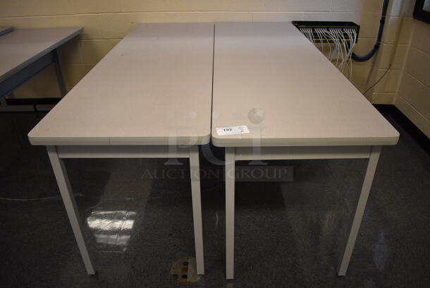 2 Tables. 71.5x23.5x29. 2 Times Your Bid! (John N. Hall Tech - Room 104)