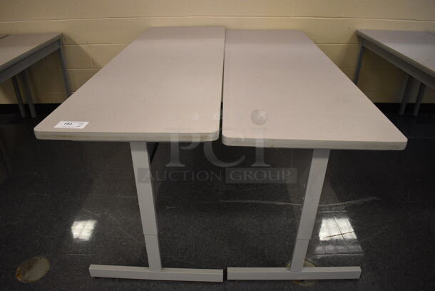 2 Tables. 71.5x23.5x29. 2 Times Your Bid! (John N. Hall Tech - Room 104)