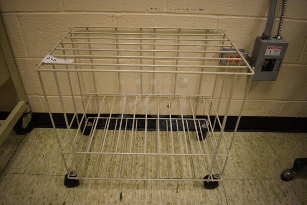 Wire Cart on Casters. 24x16x22. (John N. Hall Tech - Room 109) - Image 1 of 2