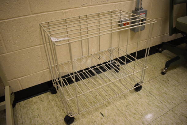 Wire Cart on Casters. 24x16x22. (John N. Hall Tech - Room 109) - Image 2 of 2