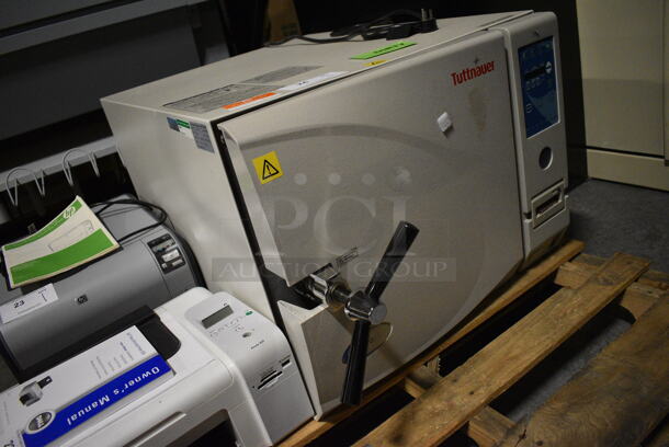 Tuttnauer Model 3870EA Metal Commercial Countertop Autoclave Steam Sterilizer. 230 Volts, 1 Phase. 26x41x20. (facilities) - Image 2 of 7