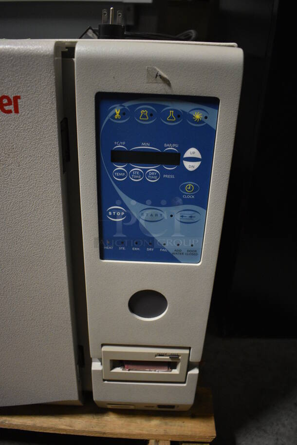 Tuttnauer Model 3870EA Metal Commercial Countertop Autoclave Steam Sterilizer. 230 Volts, 1 Phase. 26x41x20. (facilities) - Image 3 of 7