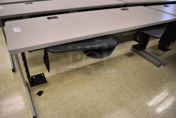 3 Computer Desks. 71.5x28x29. 3 Times Your Bid! (John N. Hall Tech - Room 108) - Image 2 of 4
