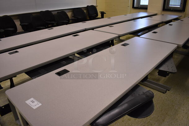 3 Computer Desks. 71.5x28x29. 3 Times Your Bid! (John N. Hall Tech - Room 108) - Image 3 of 4