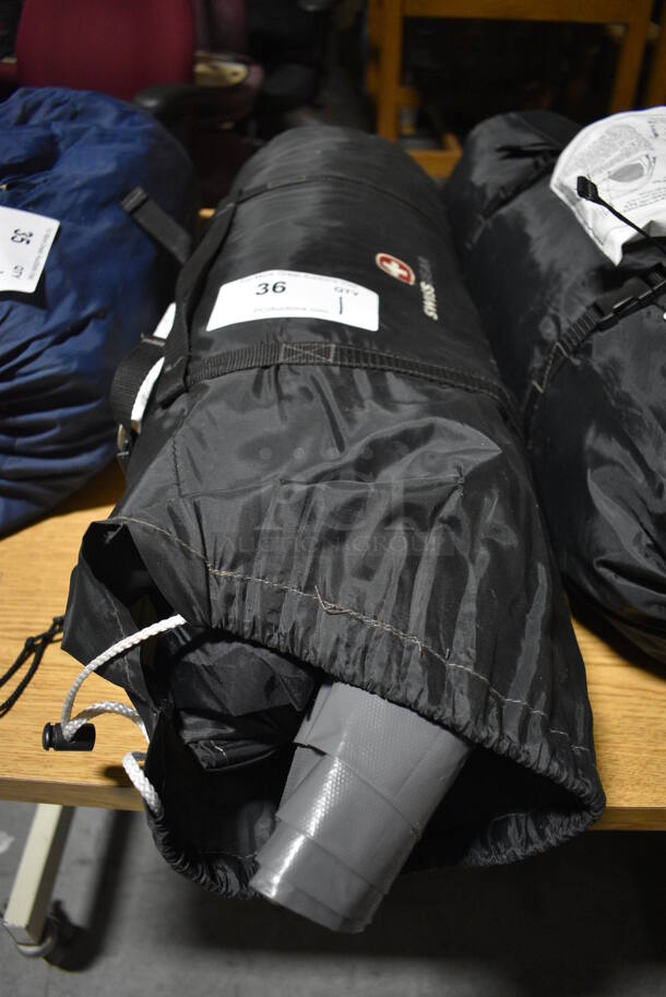 Swiss Gear Black Bag w/ Tent. 27x8x8. (facilities) - Image 2 of 5