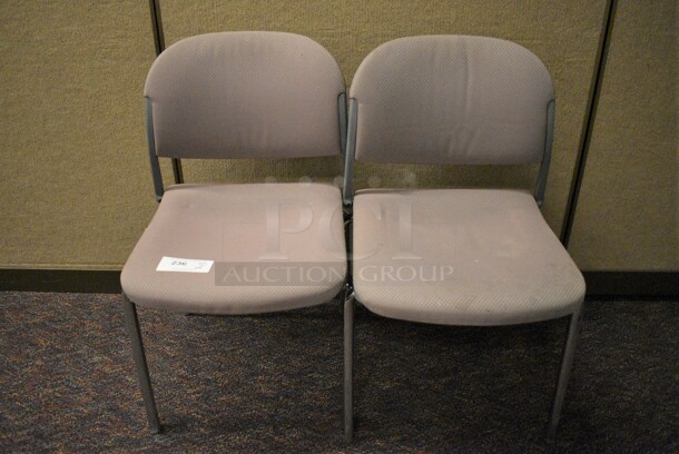 2 Chairs. 17x18x29. 2 Times Your Bid! (John N. Hall Tech - Room 131)