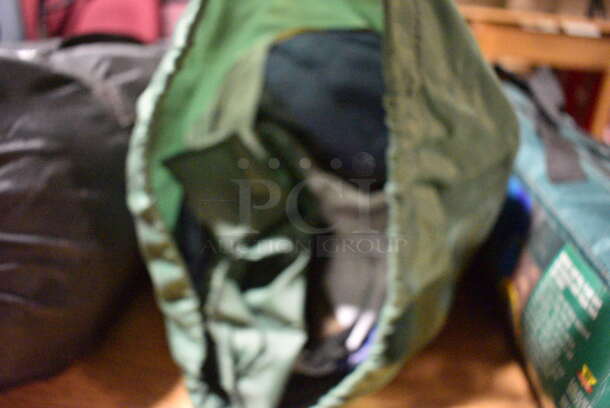 Green Bag w/ Tent. 20x9x9. (facilities) - Image 2 of 3