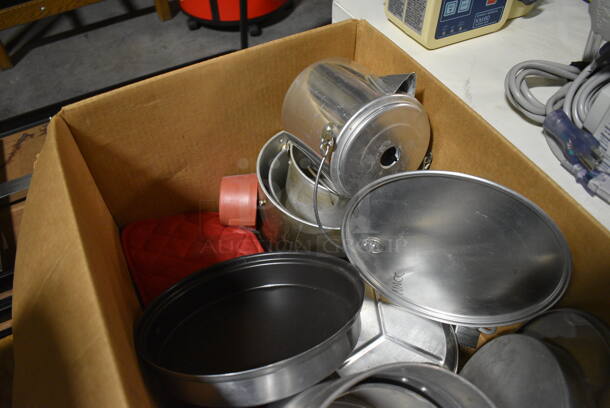 ALL ONE MONEY! Lot of Various Metal Pots and Lids! (facilities) - Image 3 of 3