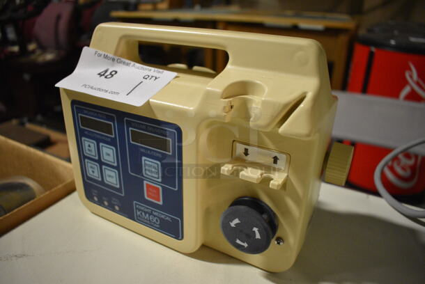 Knight Model KM-60 Metal Commercial Enteral Feeding Pump. 10x5.5x8. (facilities) - Image 2 of 5