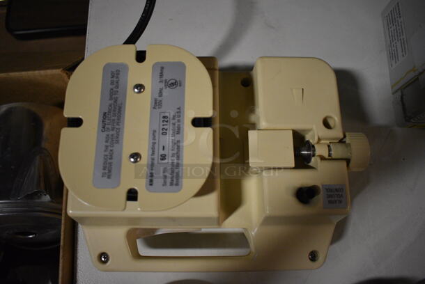 Knight Model KM-60 Metal Commercial Enteral Feeding Pump. 10x5.5x8. (facilities) - Image 4 of 5