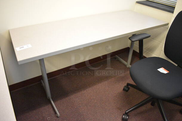 Desk. 60x24x29. (John N. Hall Tech - Room 122)