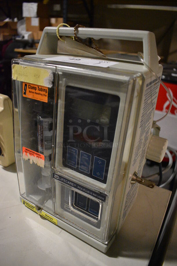 Lifecare PCA Plus II Infuser Pump. 8x6.5x14. (facilities) - Image 2 of 9
