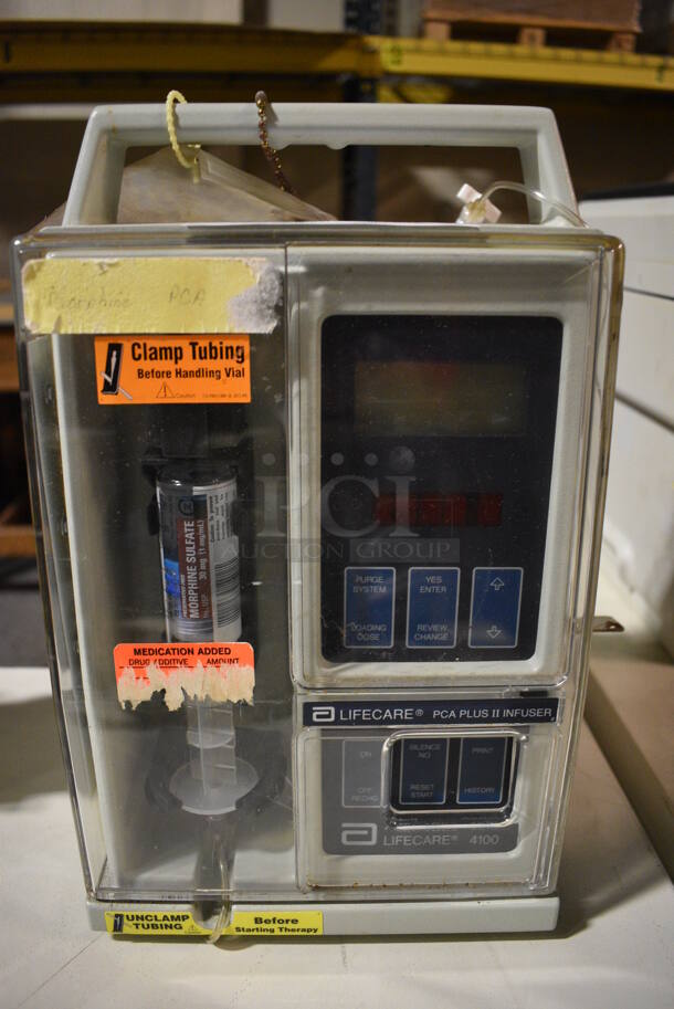 Lifecare PCA Plus II Infuser Pump. 8x6.5x14. (facilities) - Image 4 of 9