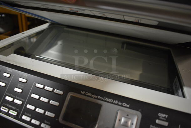 HP Officejet Pro L7680 All In One Scanner, Copier, Printer. 21x14x14. (facilities) - Image 4 of 5