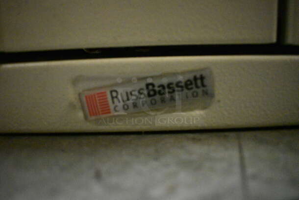 Tan Metal 5 Door Filing Cabinet. Unit is Locked. 25x29x34. (facilities) - Image 4 of 4