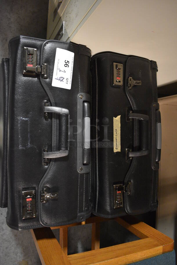 2 Black Briefcases. Does Not Come w/ Combination. 19x9x15. 2 Times Your Bid! (facilities) - Image 4 of 6