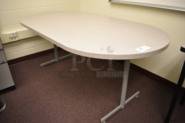 Table. 72x36x29. (John N. Hall Tech - Room 122 Office K)