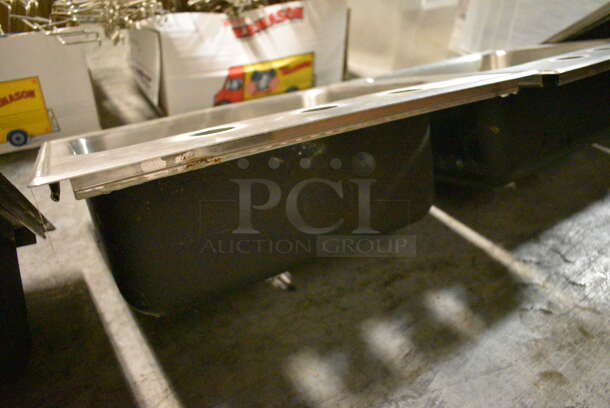 Stainless Steel Single Bay Drop In Sink. 19x17.5x12. (facilities) - Image 5 of 5