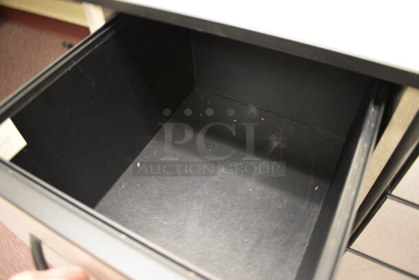 Gray 2 Drawer Filing Cabinet on Casters. 16x22x28. (John N. Hall Tech - Room 122 Office K) - Image 3 of 3