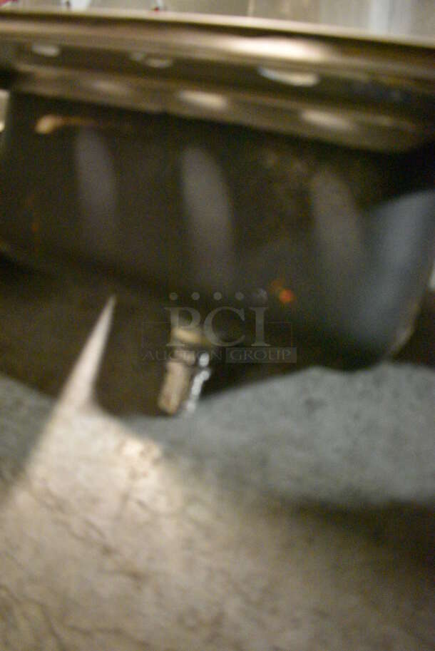 Stainless Steel Single Bay Drop In Sink. 19x17.5x12. (facilities) - Image 4 of 4