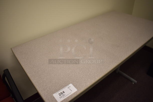 Gray Table. 48x24x29. (John N. Hall Tech - Room 122 Office K) - Image 3 of 3