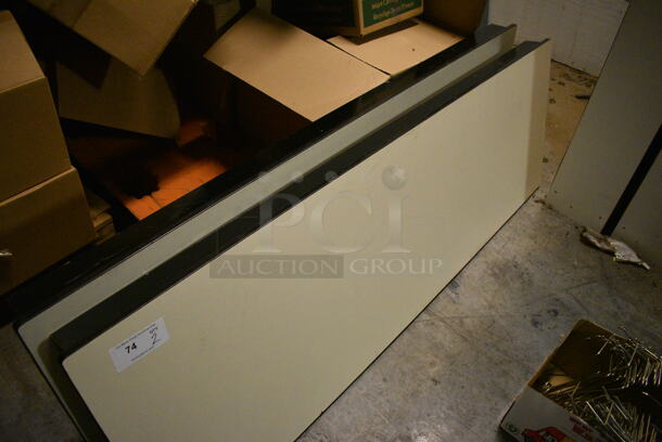 2 Fold Up Tables. 72x24x30. 2 Times Your Bid! (facilities) - Image 2 of 3