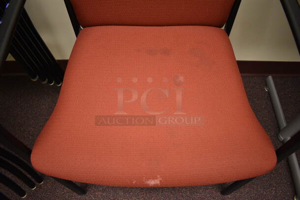 Red Chair w/ Arm Rests. 22x20x33. (John N. Hall Tech - Room 122 Office K) - Image 3 of 3